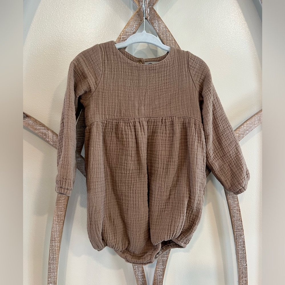 Ponponia Girls Muslim Brown outfit